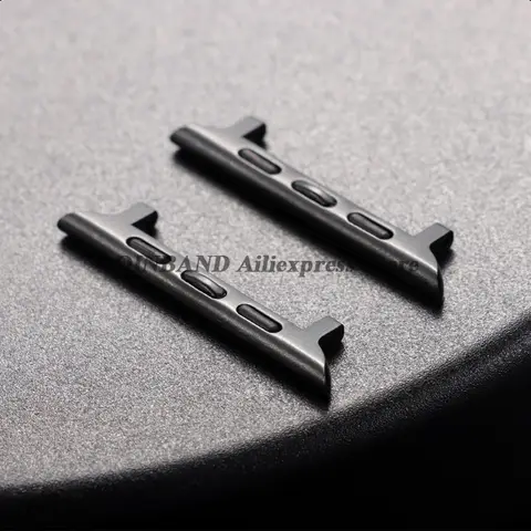 10 st. klockarmbandskontakt för Apple Watch-armbandsadapter 38 mm 40 mm 42 mm 44 mm 41 mm 45 mm 49 mm ersättning för iWatch 8 7 6 5 4 SE Ultra 8 best sales Apple Watch-armbandskontakt - №7