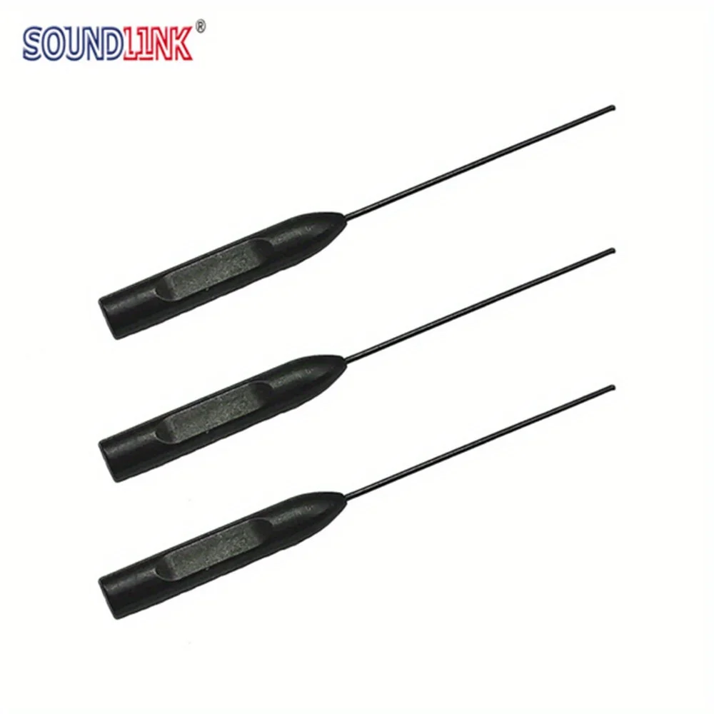 3PCS Hearing Aid Vent Cleaning Tool Earpiece Earmold Vent Cleaner
