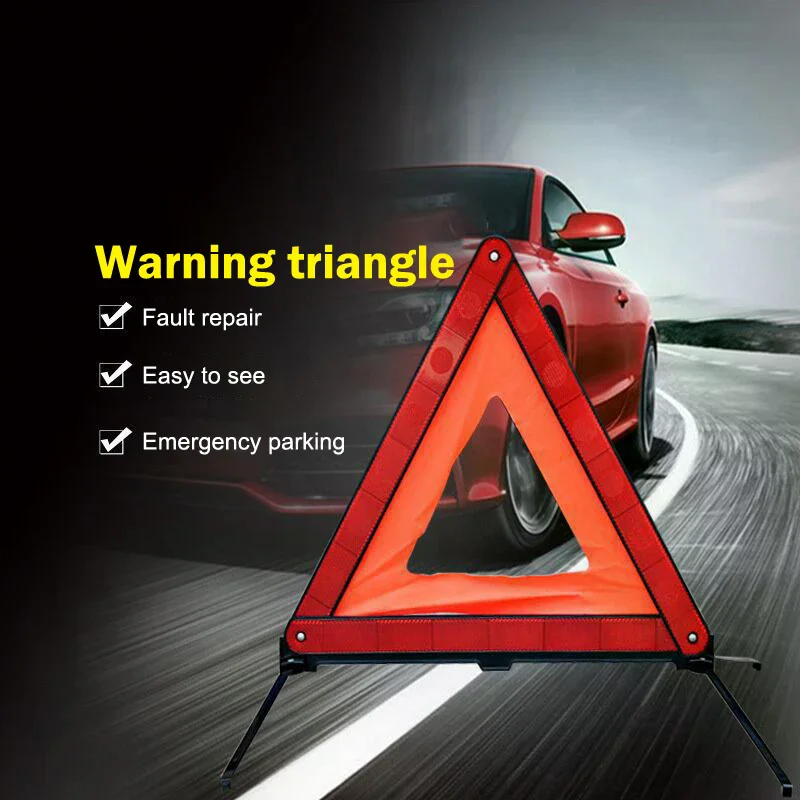 

Светоотражающие полосы высокой видимости: складные таблички-штативы для чрезвычайных ситуаций в автомобилях