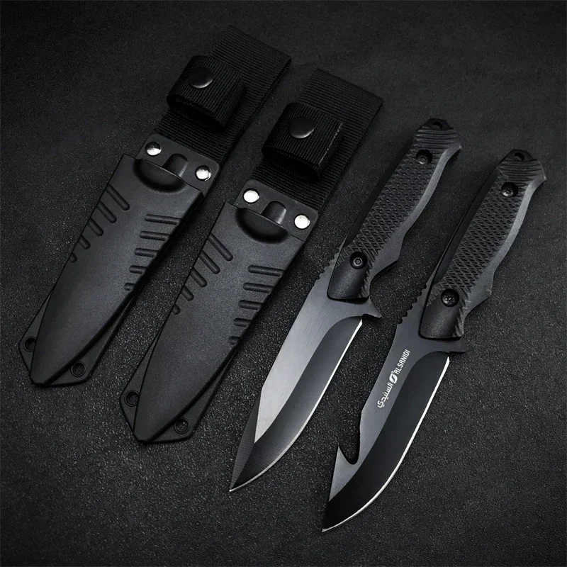 

Открытый нож с фиксированным лезвием, аварийный прямой нож для выживания в кемпинге, тактический нож для резки, портативный нож высокой твердости