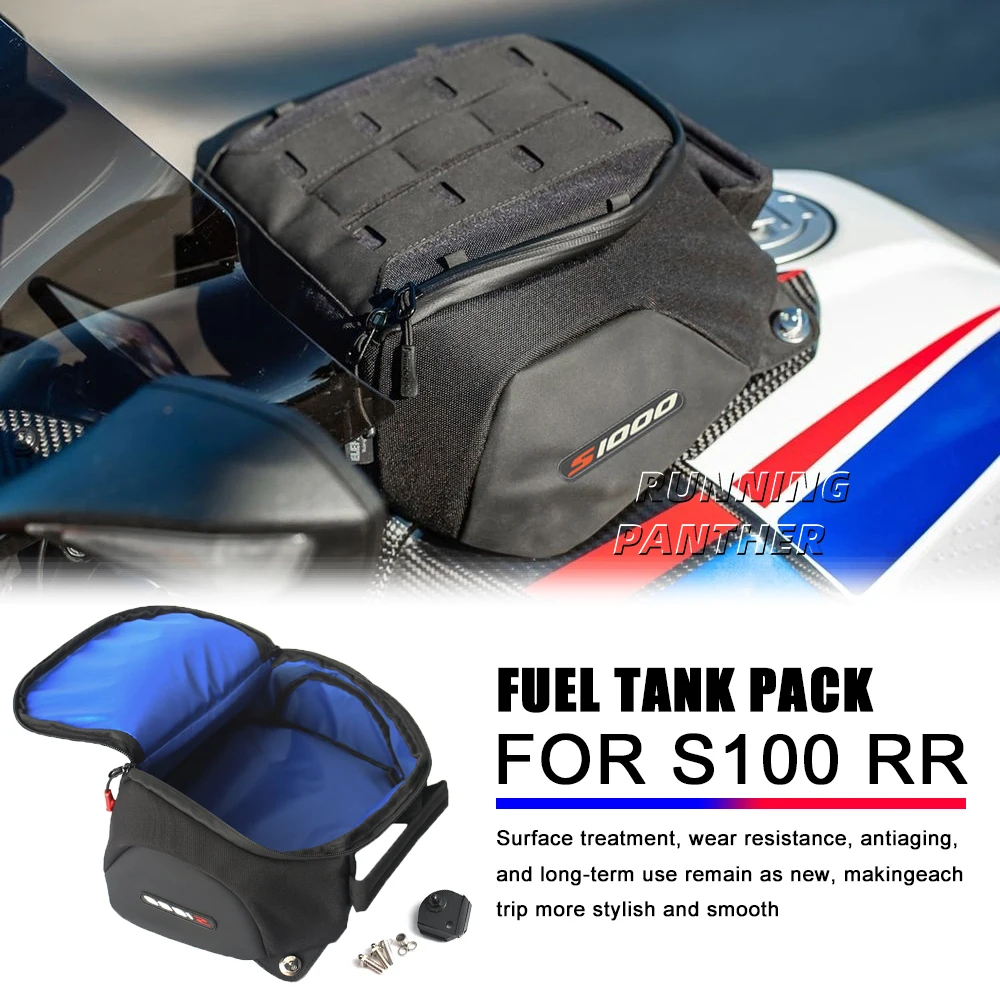 

Motorcycle Accessories For BMW S1000RR S1000R 6.5L Fuel Tank Bag s1000 rr s1000 r 2019-2025 Luggage Storage Waterproof Bag Kit