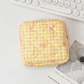 Yellow Plaid Bow