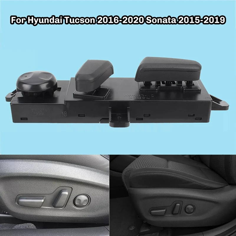 Car Driver Side Power Seat Switch 88193F8110TRY For Hyundai Tucson 2016-2020 Sonata 2015-2019 88193-F8110TRY