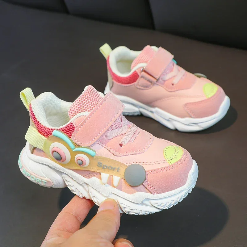 Zapatillas deportivas de suela blanda para bebés, zapatos para correr, un par de zapatos funcionales para niños y niñas, zapatos para papá, Sportschuhe Kinder