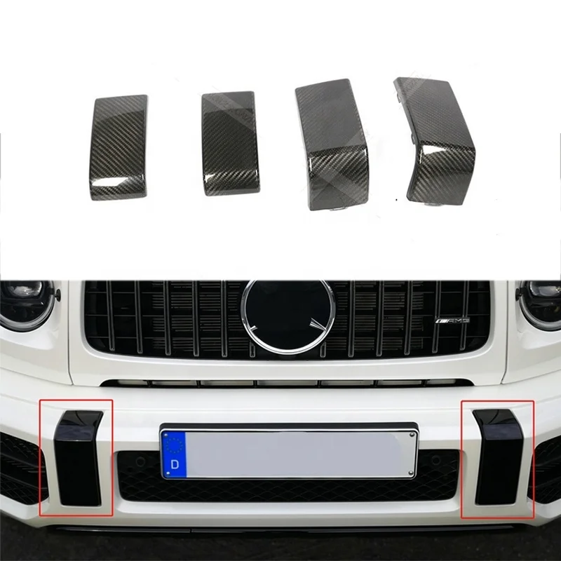 

STLFCar Accessories G-class W464 G500 G63 Front Rear Bumper Cover Parts for 2019y~ Dry Carbon Fiber Body Kits Car Body Parts