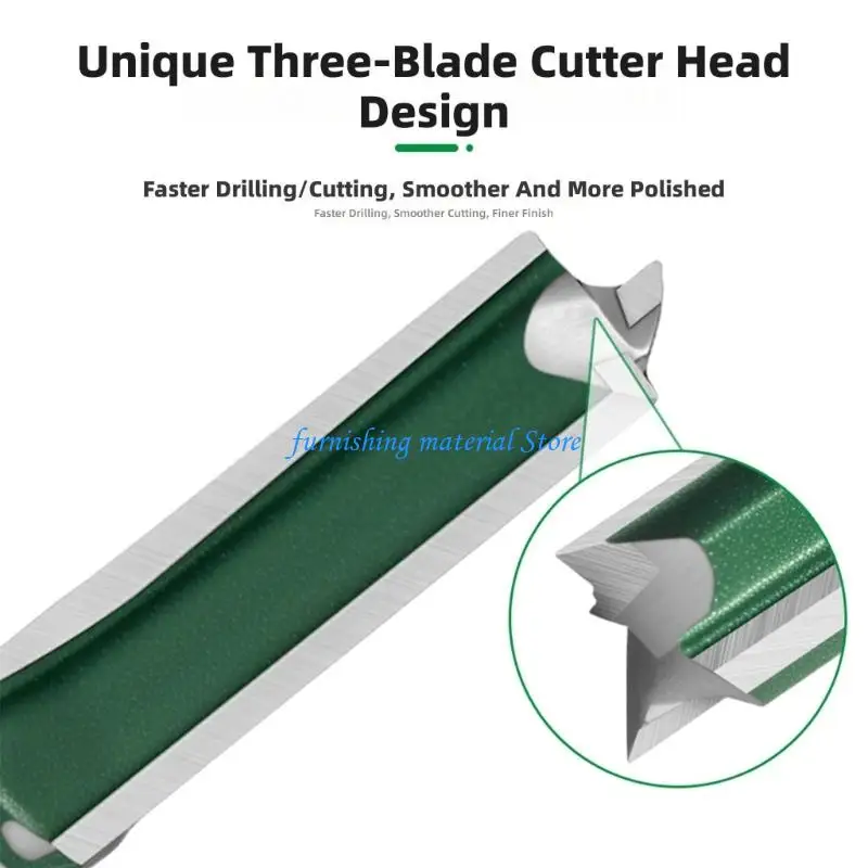 

Деревообработка фрезерного станка с серебристо-зеленым покрытием Y5GD, высокая износостойкость, анти-адгезия