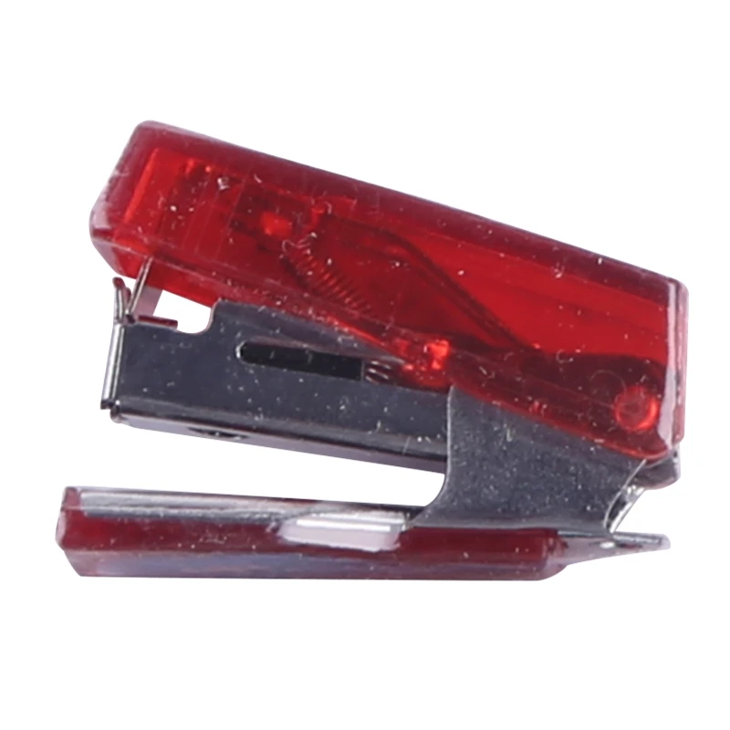 Mini-nietmachine past op 10 # voor nietjes met ingebouwde nietjesverwijderaar voor nietjes f