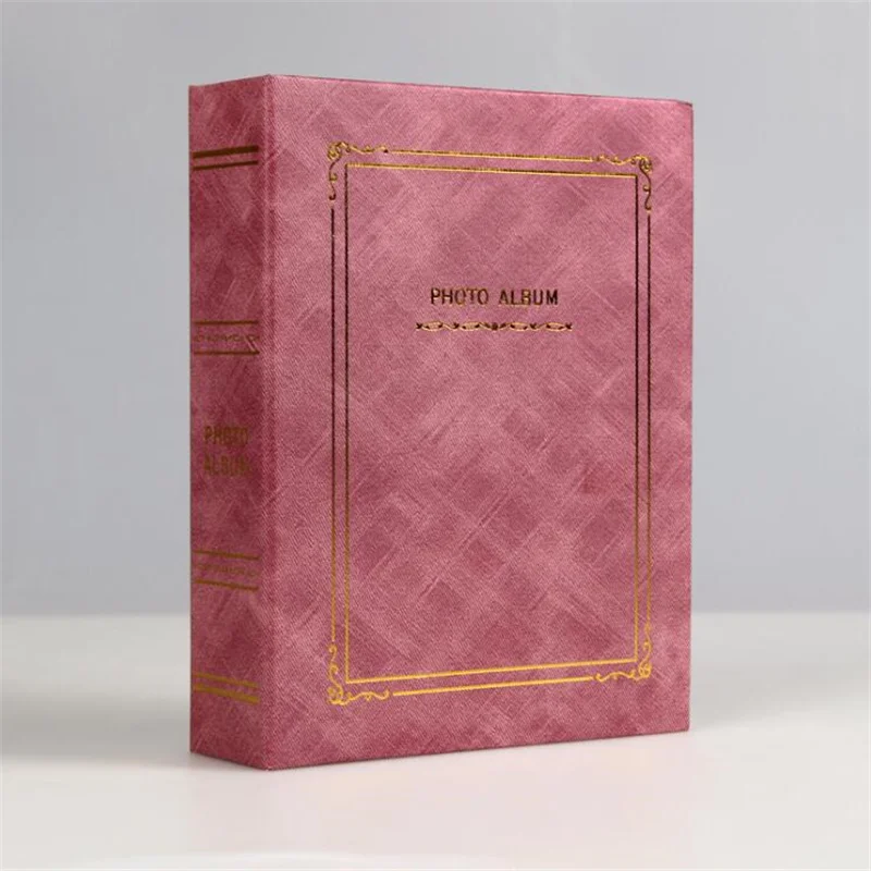 New 6-inch Photo Album 200 Sheets Interstitial 8-inch 100 Sheets Home Collection Commemorative Loose-leaf Interleaf Photo Album