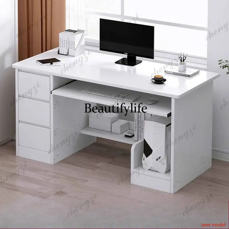 

Large Storage Computer Desks Modern Organiser Bedroom Office Gaming Desk Organizer Executive Mesa Ordenador Office FurnitureF132