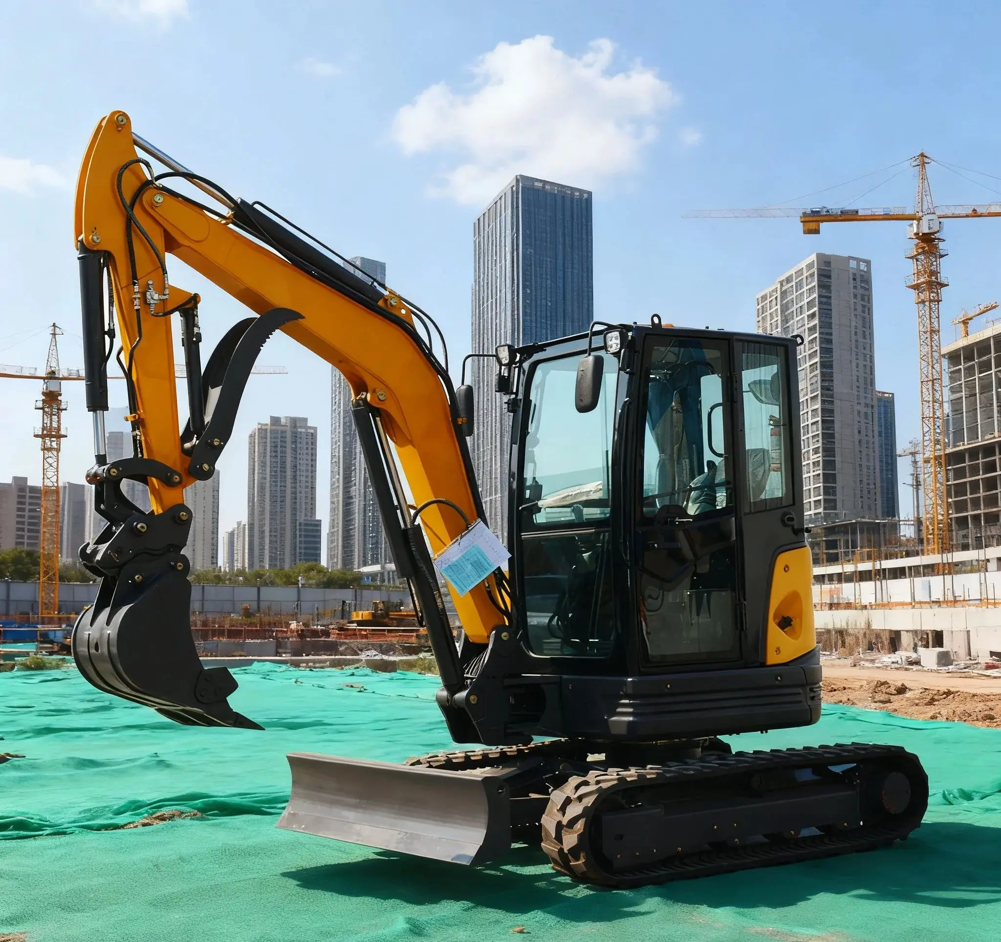 

Mini excavator 3-ton 3.5-ton small mini excavator bagging machine Mini excavator