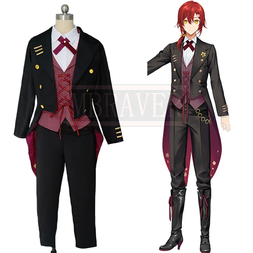 

Vtuber Hololive Hanasaki Miyabi Valentines' Day Suit Uniform Cosplay Costume Halloween Party Christmas Custom Made Any Size