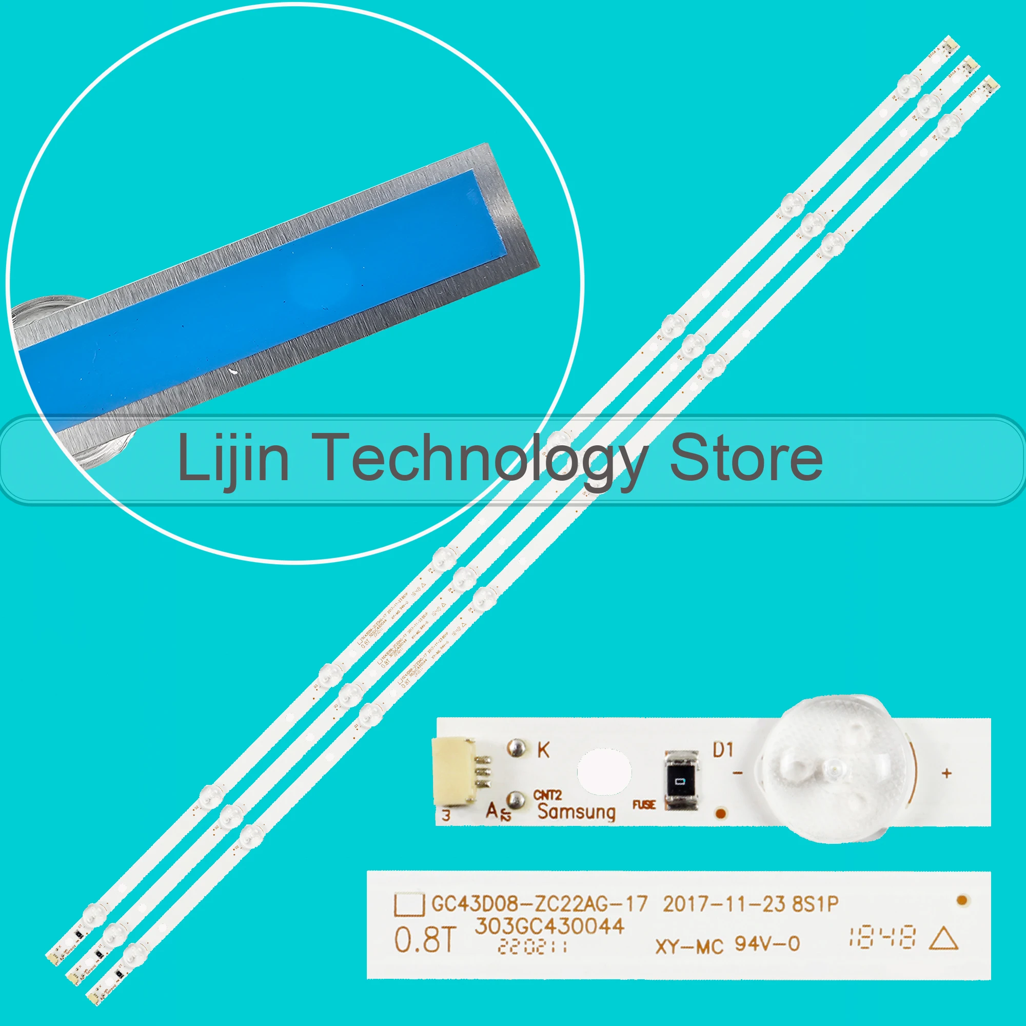 LED BackLight Strip For UN43N5000 HV430FHD-NLA UN43J5200 303GC430044 303GC430043 303GC430053 GC43D08-ZC22AG-15