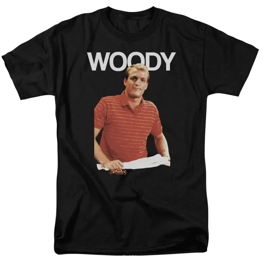 Cheers Woody Allen Black T Shirt