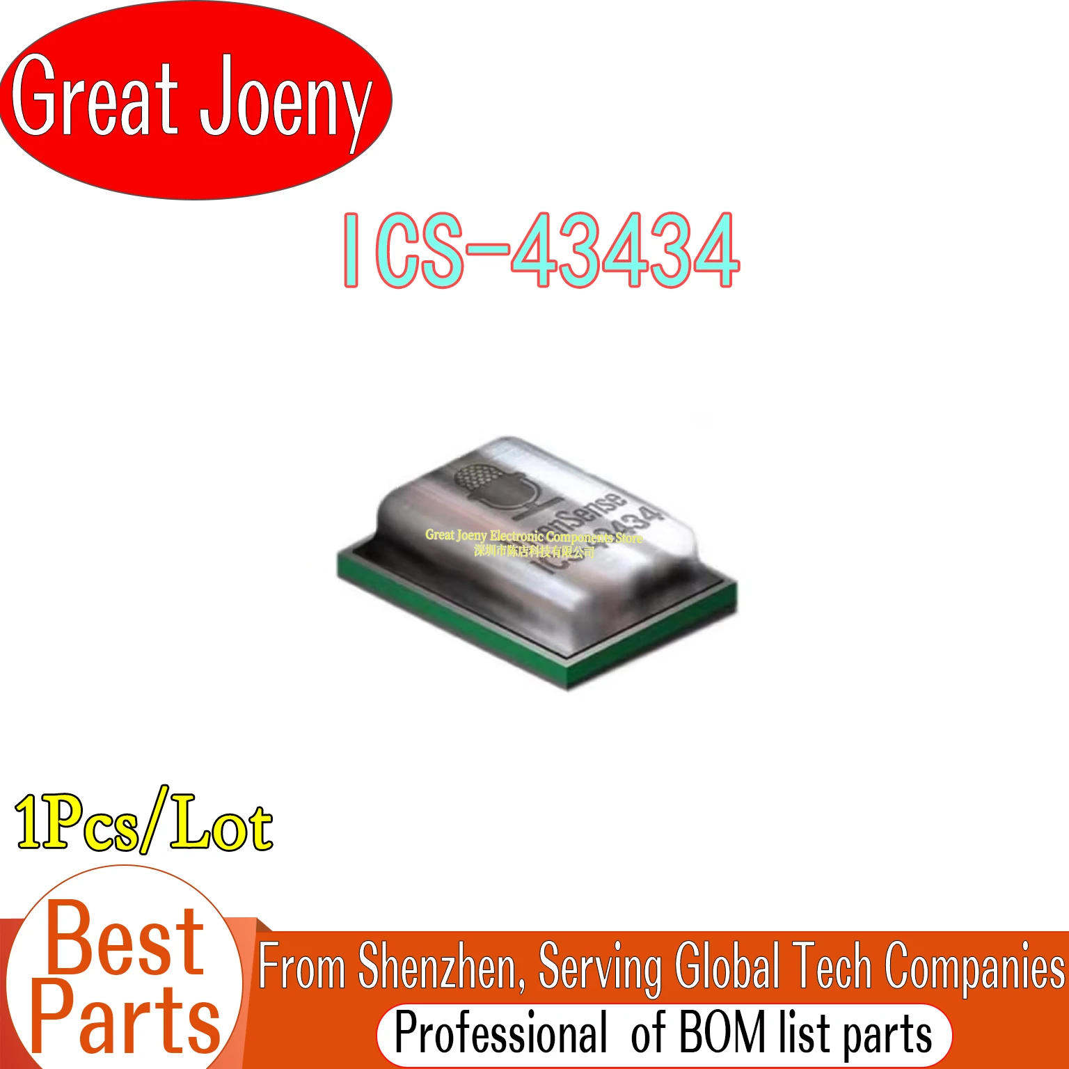 

100% New Original 434 ICS-43434 IC Chipset QFN