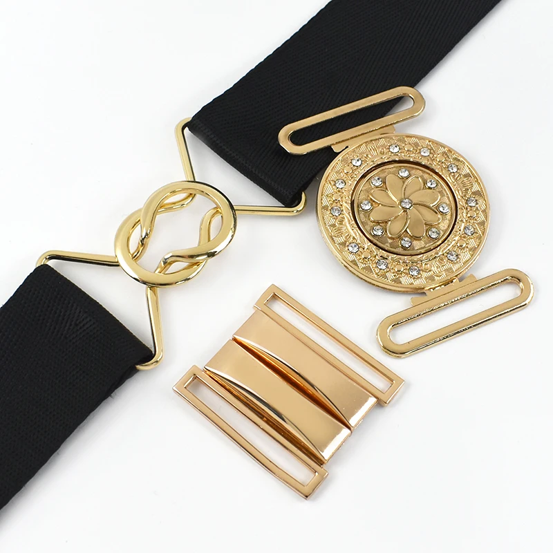 

1-5Pcs Metal Belt Buckles Coat Decoration Waistband Clasp Women Overcoat Button Garment Hook Buckle DIY Hardware Accessories