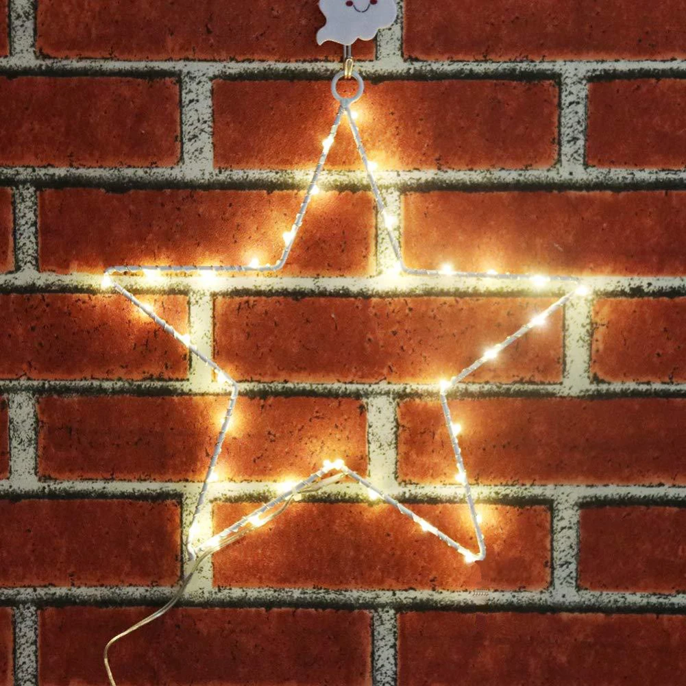 1pc Five-pointed Star String Lights, LED Star Lights, Decorative Star Lights with 8 Lighting Modes/Timer Christmas Decorations