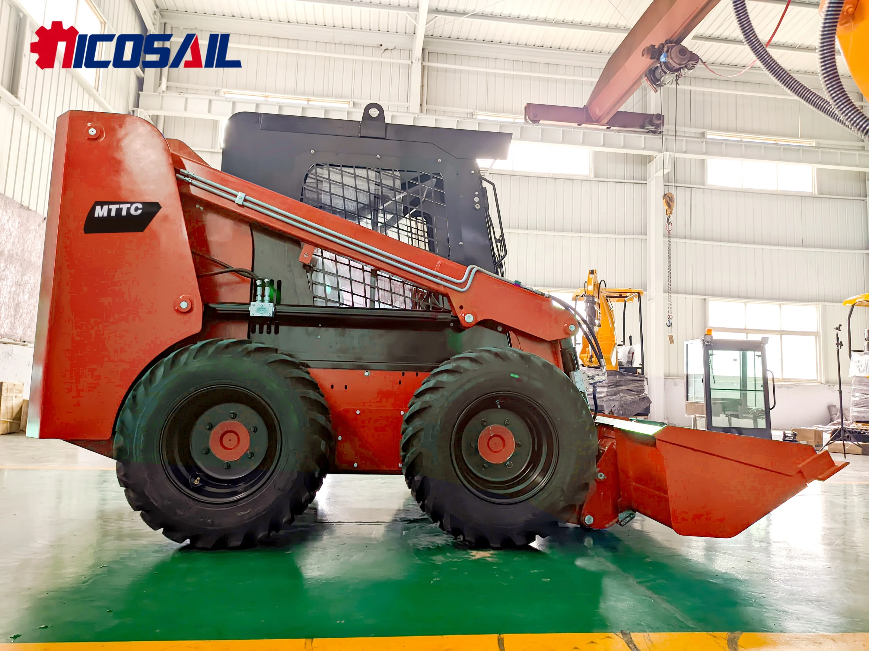 Multifunctional Intelligent Operation Sliding Loader Customized Product for Efficient Material Handling