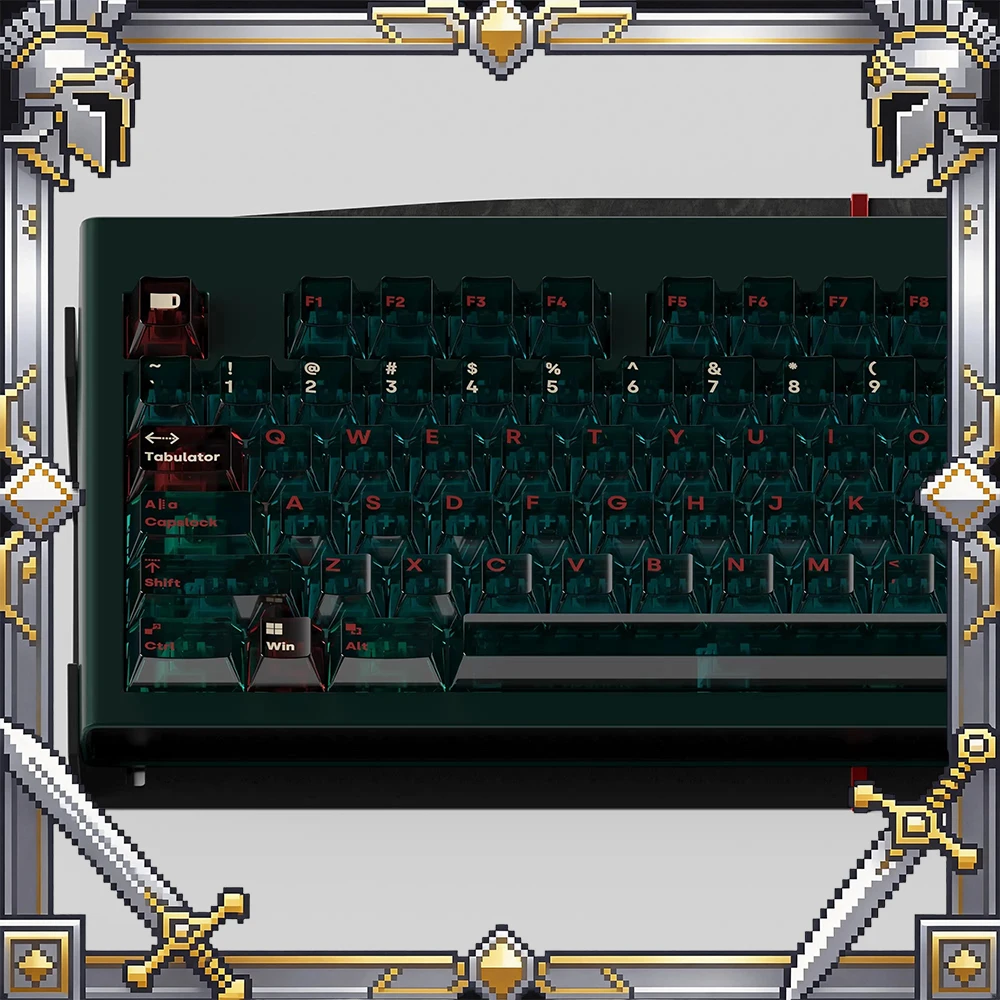 

DEADLINEstudio AirHolly PC Keycaps Christmas Fog Permeable Keycap Original Factory Personalized Keyboard Keycaps Customized PC