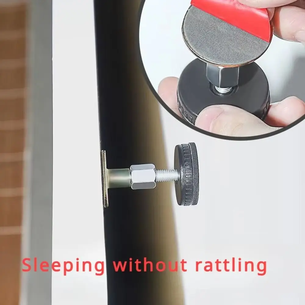 1Pcs Self Adhesive Bed Frame Anti Shake Tool Adjustable Threaded EVA Cushion Furniture Cabinet Stabilizer Noise Reducing