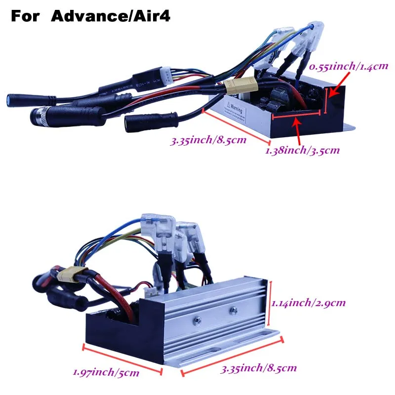 High Power 1200W Scooter Controller for Pure Air4 Advance, 10 Inch Motor Upgrade Kit, 55km/h Self-learning Motherboard Board