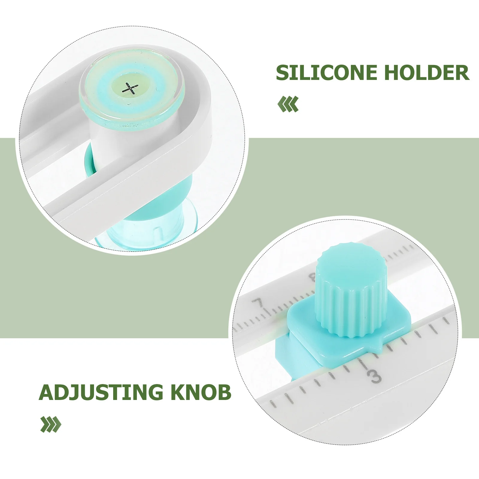 قاطع الورق الدائري الدوار 30 مللي متر أداة قطع دائرة قابلة للتعديل DIY بها بنفسك بطاقات المعايدة سكرابوكينغ المشاريع الحرفية البلاستيكية #4