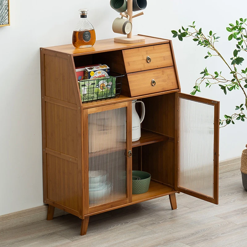 

Nordic Kitchen Side Cabinet Wine Cabinet Simple Cupboard Multifunctional Locker Household Tea Cabinet Storage Living Room