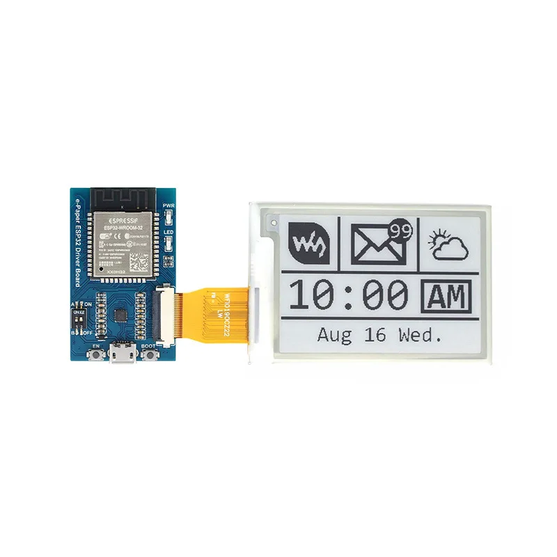 Waveshare e-Paper Driver Board E-ink Screen SPI Interface Compatible with ESP32/ESP8266 Support WiFi Bluetooth