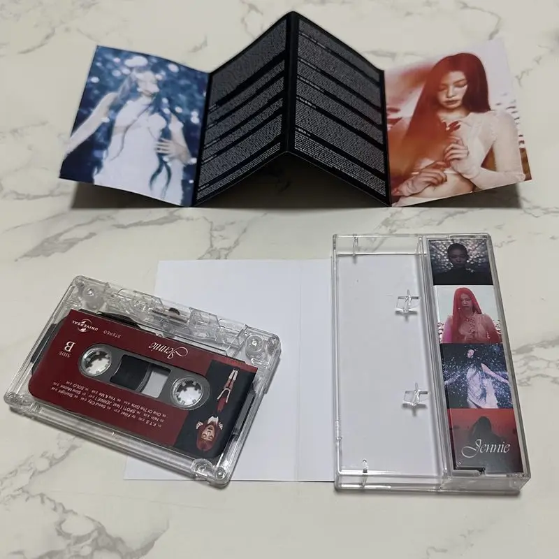 JENNIE Kim Jennie Solo Album Ruby Korean Music Cassette Brand New Unopened With Lyrics Booklet Collectors K Pop