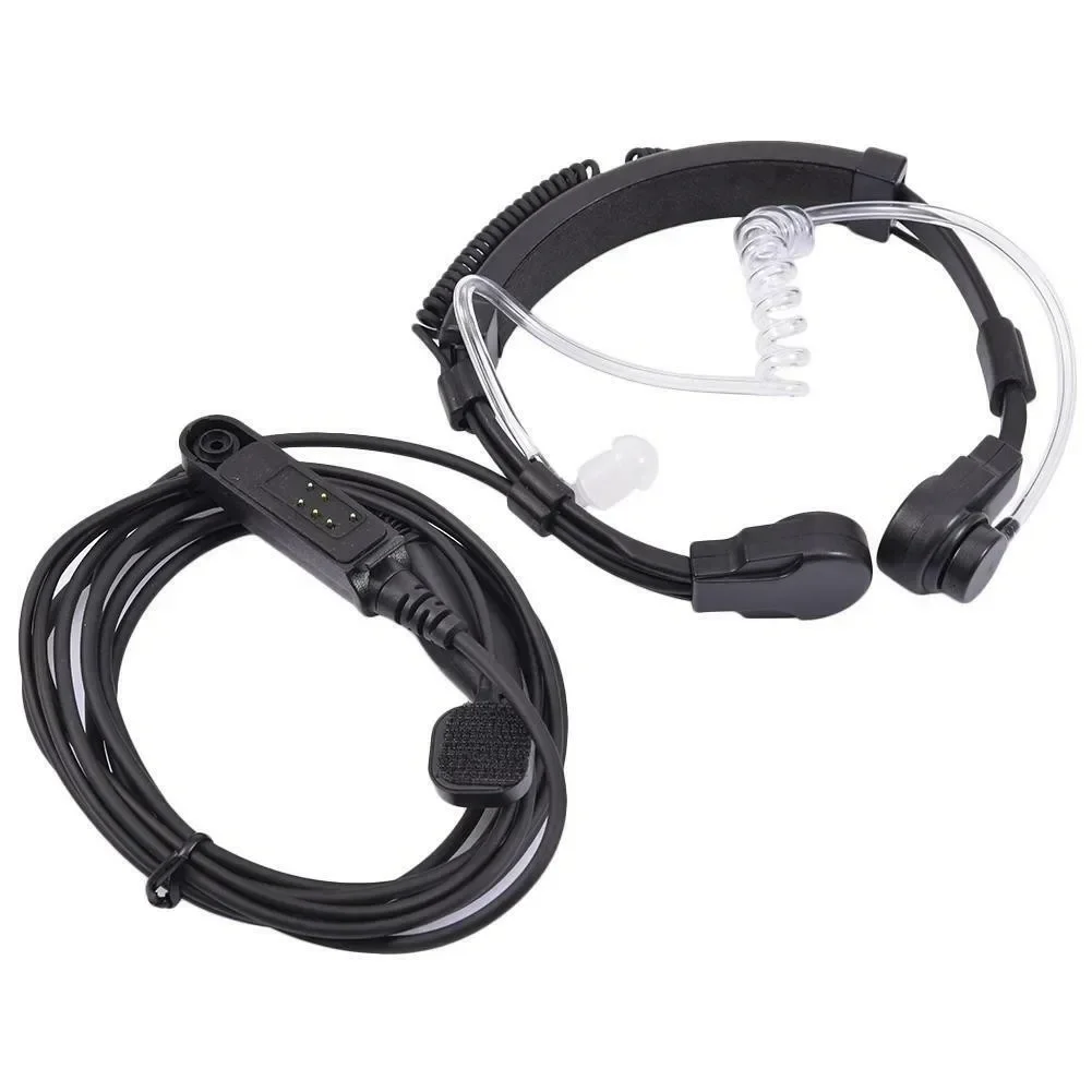 Radio Baofeng UV-9R Plus Telescopic Throat Vibration Mic Earpiece Headset for UV-XR UV-XS GT-3WP UV-82WP Walkie Talkie