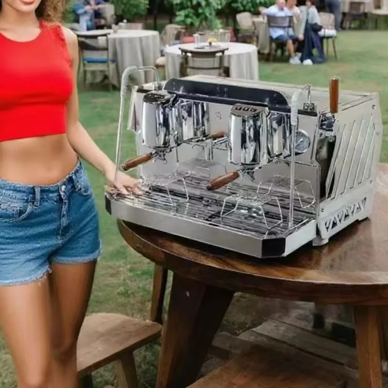 Professional Cappuccino Commercial Dual Boiler 2 Groups Espresso Coffee Machine