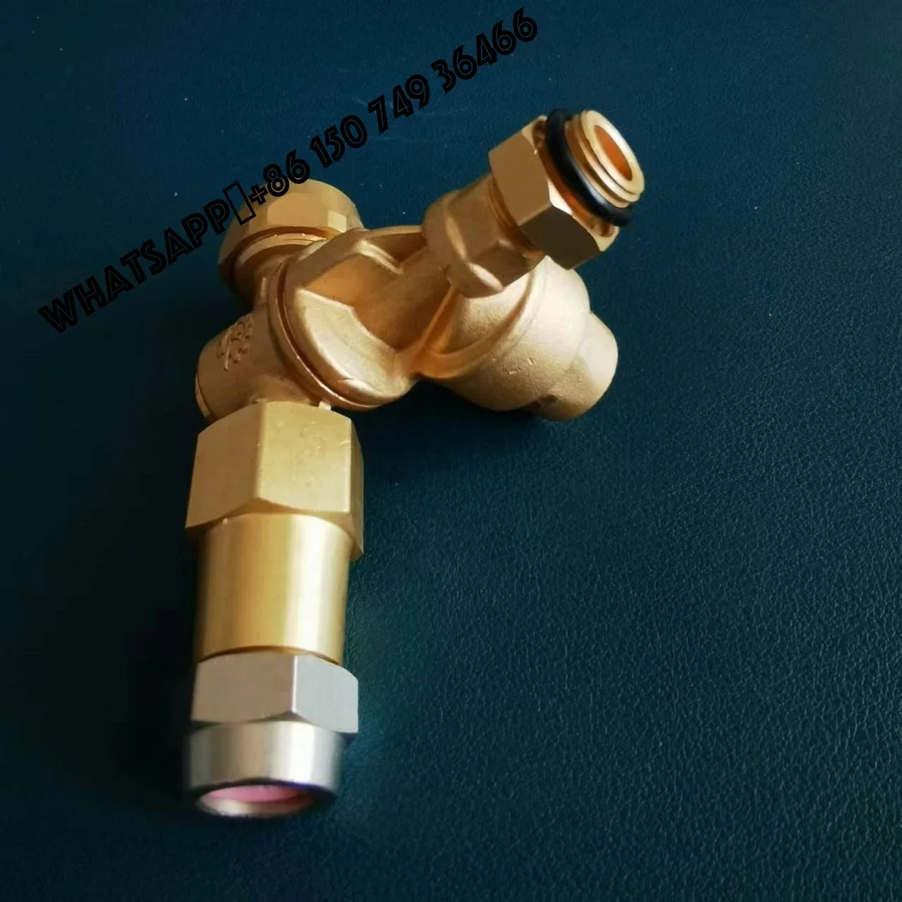 Factory new arrival Direct Brass Air Spiral Pipe Nozzle Long Service Life for Agricultural Sprayers High pressure spray machine