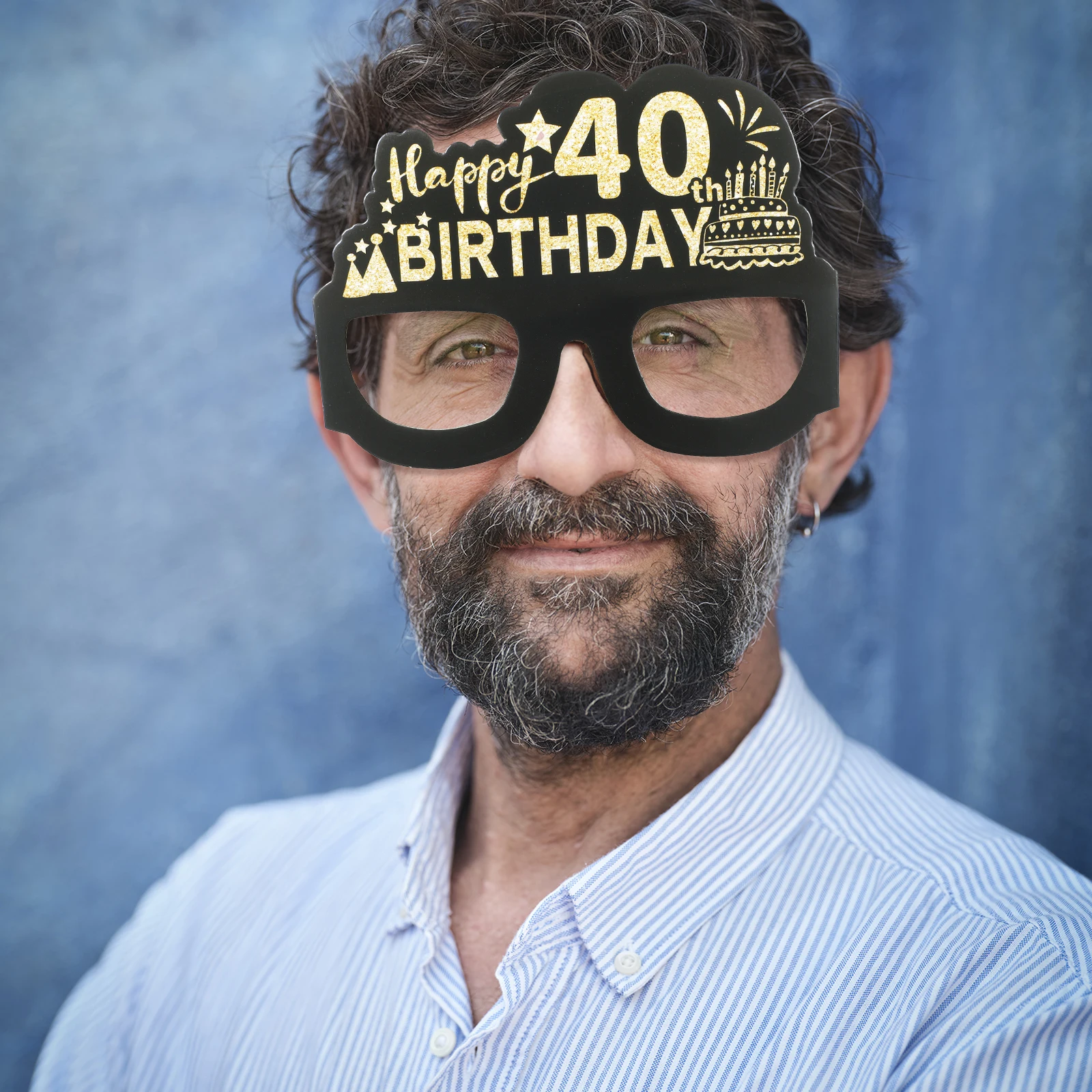 

12pcs Paper Glasses Frames Birthday Party Props Creative Eyeglasses For Adults Fun Festival Decorations Reusable Party Supplies