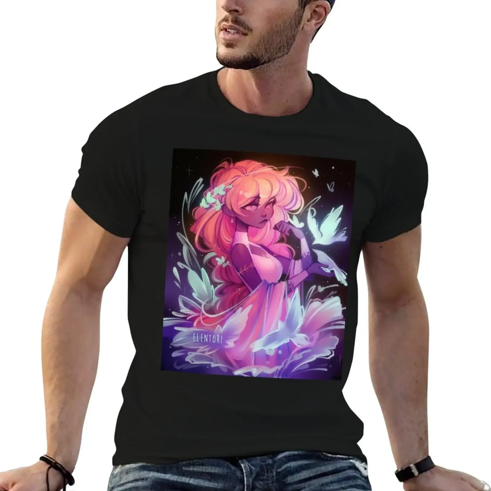 Persephone T-Shirt plus sizes vintage graphic tee cotton t shirt men