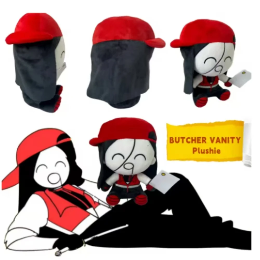 

Лидер продаж, плюшевая игрушка Мясник Vanity Yixi, мягкая игрушка, милая мультяшная плюшевая кукла для детей и взрослых, рождественские подарки