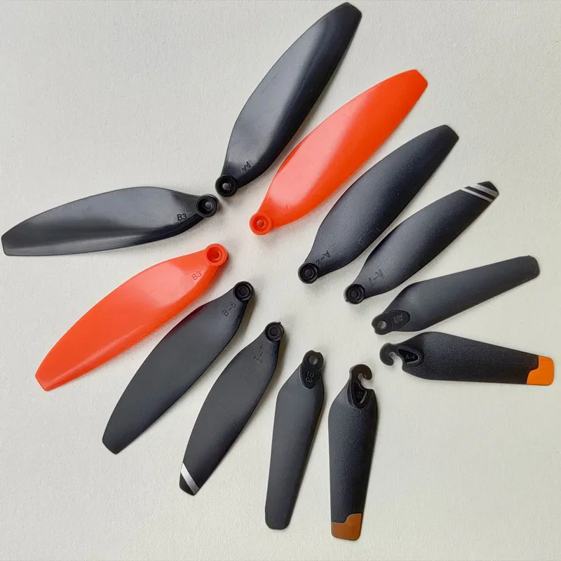 RC Parts 4 Pairs 58mm 66mm 71.3mm Propellers Replacement Spare Part Drone Accessories Fit for RC Quadcopter Toy Accessory