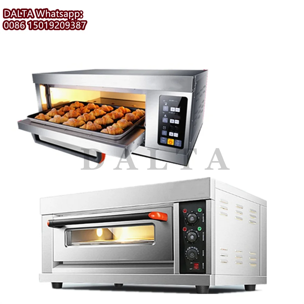 เตาอบไฟฟ้าเชิงพาณิชย์ใช้ในบ้านขนมปังเค้กเตาอบพิซซ่าเครื่องเบเกอรี่