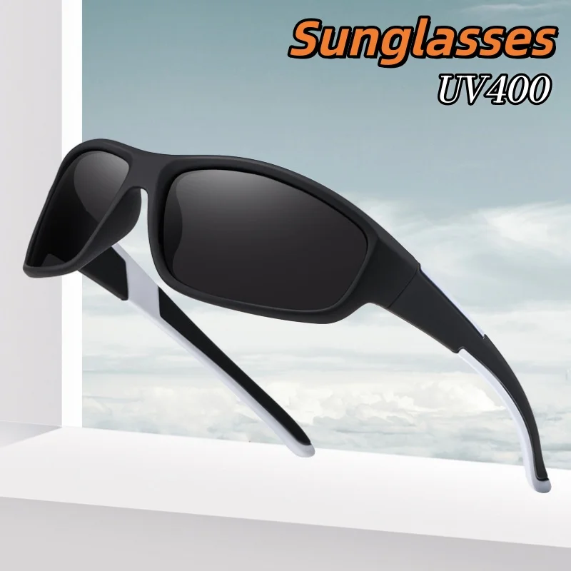 

Мужские спортивные поляризационные солнцезащитные очки для езды, выступлений, вечеринок, устойчивые к УФ-излучению, также подходят для женщин