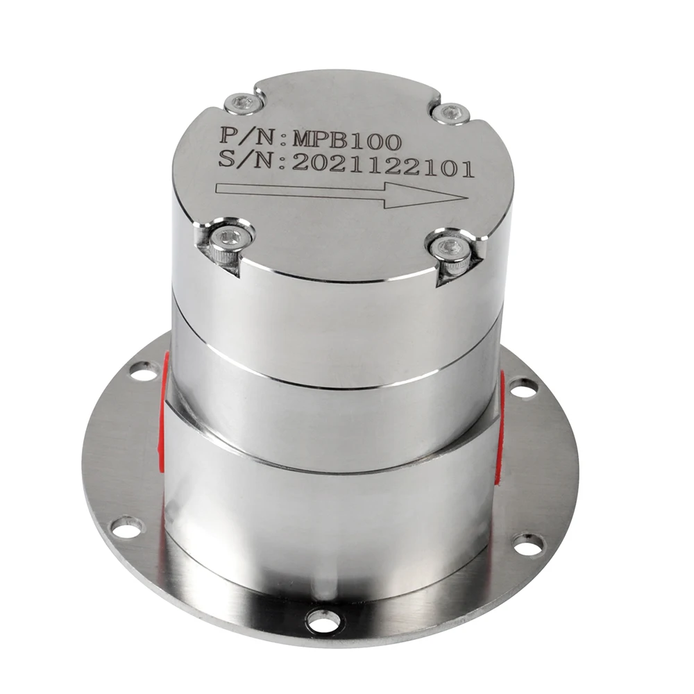 

SOVOFLO MPB100 MPC100 Электрический магнитный шестеренный насос 3,6 мл/обзор 10 л/мин Корпус SUS 316L Шестерня PEEK для машины для розлива молока для напитков