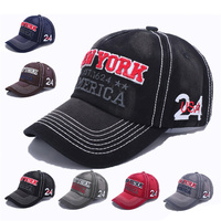 New Unisex Summer Sports Embroidery Hip-hop Letter Hat Baseball Hats Sunshade Color Breathable Fashion Washed Cotton Sun Hat