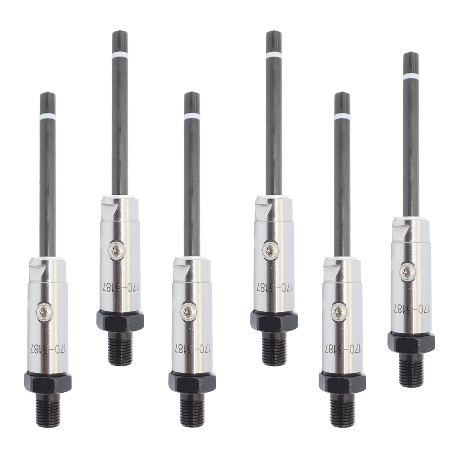 

6PCS Fuel Injector 0R4124 For Caterpillar CAT 936F 972G 966G 977 973 963 Loader 6PCS