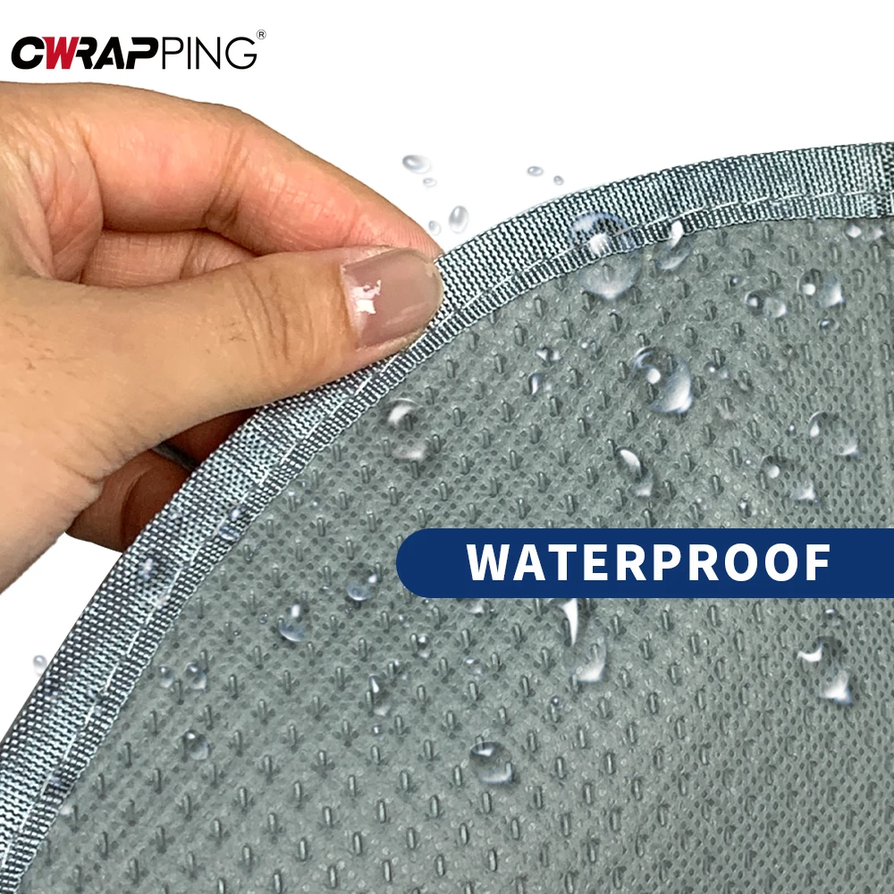 قافلة RV الزجاج الأمامي غطاء الصقيع غطاء محرك السيارة حامي Campervan اكسسوارات Breakwind خيمة RV حامي ملحق