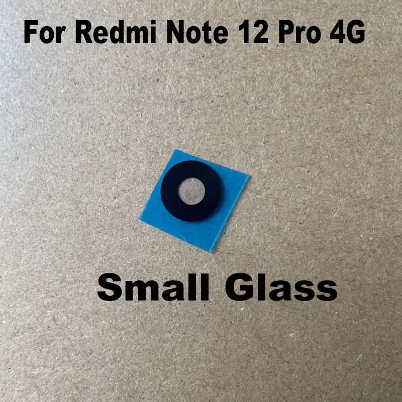 1PCS For Xiaomi Redmi Note 12 Pro 4G Back Camera Glass Rear Lens Cover With Frame Ahesive Sticker Replacement