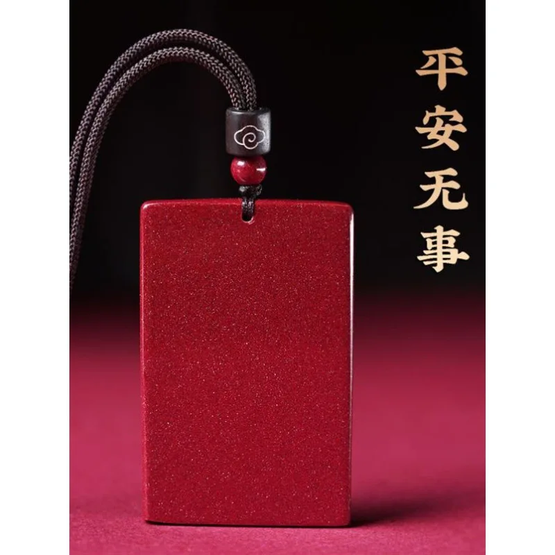 

No Worries Pendant Natural Purple Gold Sand Hanging Ornament Unisex Necklace Jewelry