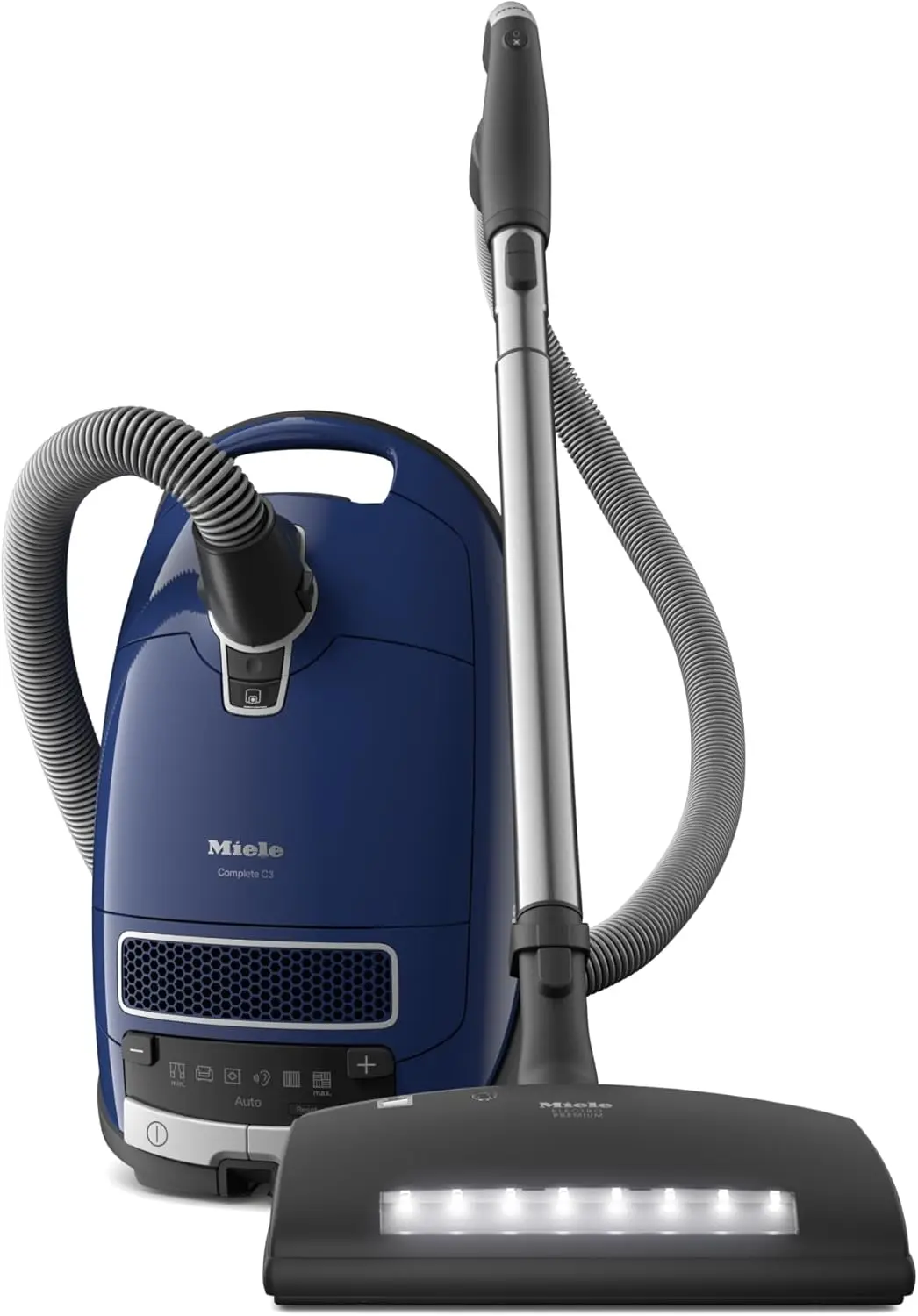 

Miele Complete C3 Marin Bagged Canister Vacuum Cleaner with Electrobrush Floorhead, Suitable for Carpets and Hard Floors