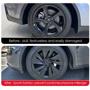 8 best sales Nắp chụp mâm xe Tesla - №3