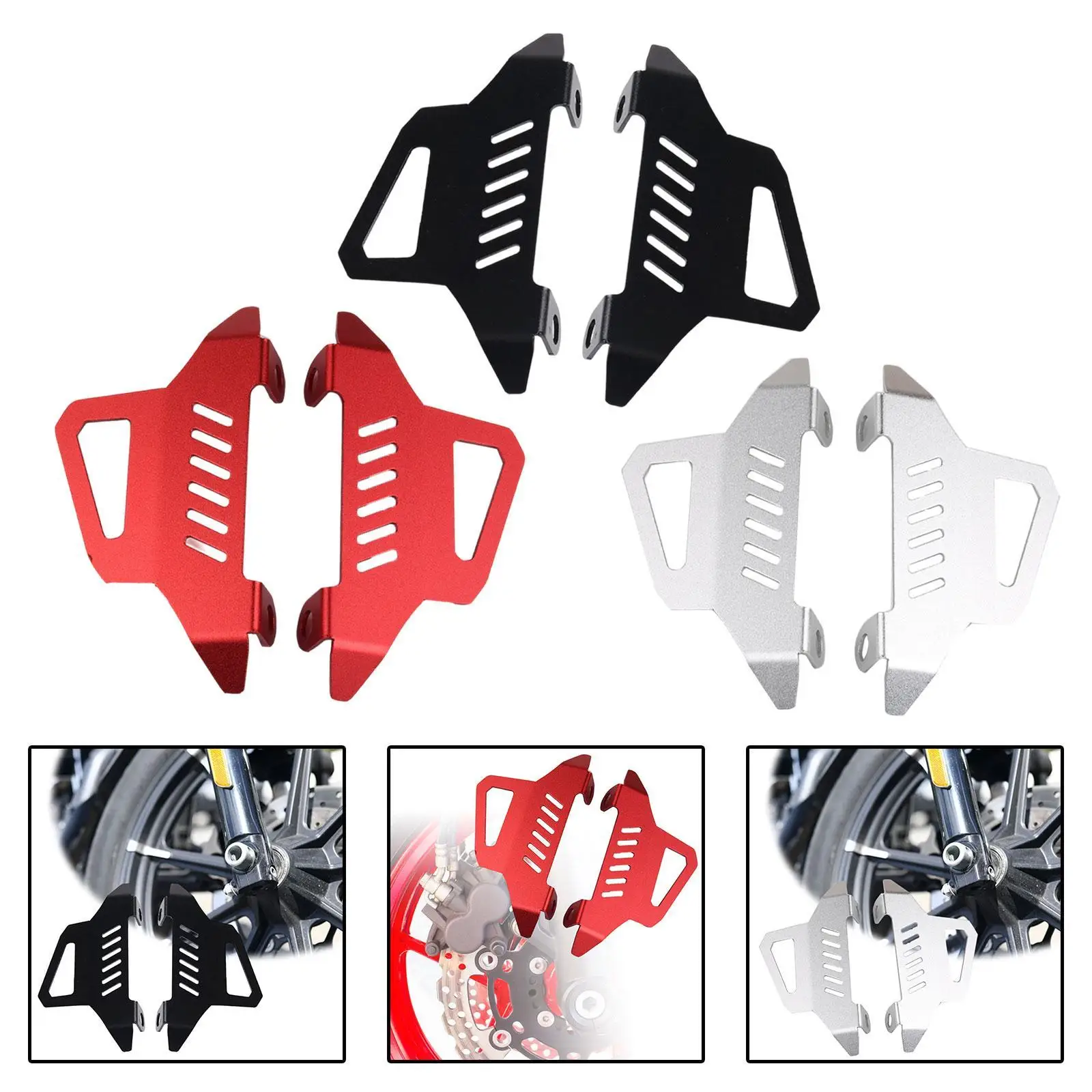 Motorbike Front Brake Caliper Cover Sturdy Lightweight Easy Installation Modification Multipurpose for 450MT 800MT Supplies