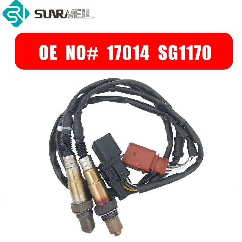 

SG1170 17014 Set Of 2 Upstream & Downstream O2 Oxygen Sensor For Audi TT VW Golf GTI Jetta 1.8L 0258007351 0258007057