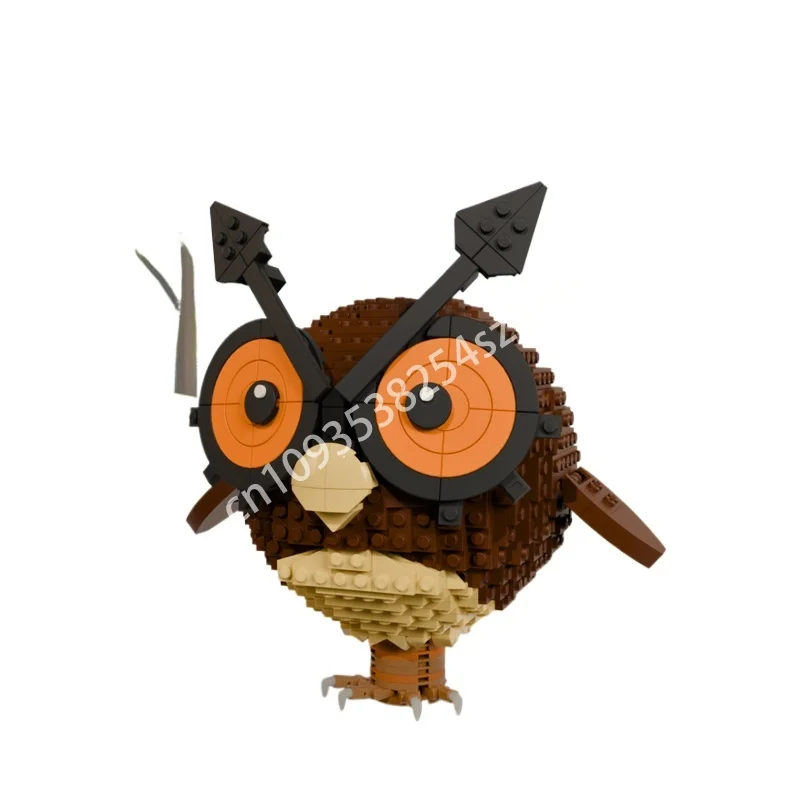 

797 шт. MOC Hoothoot карманные строительные блоки для домашних животных STEM развивающие детские строительные рождественские игрушки подарок логическое мышление