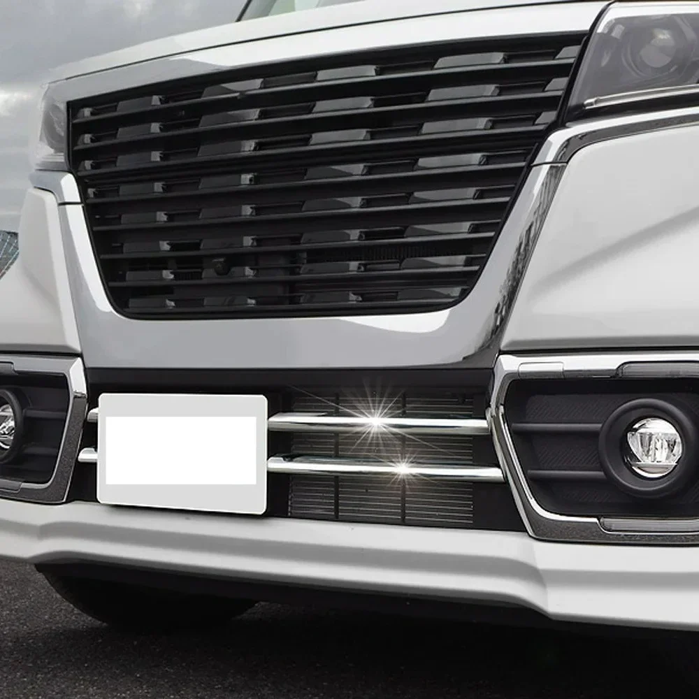 Car Chrome Front Grille Trim for Suzuki Spacia Custom MK53S Car Accessories