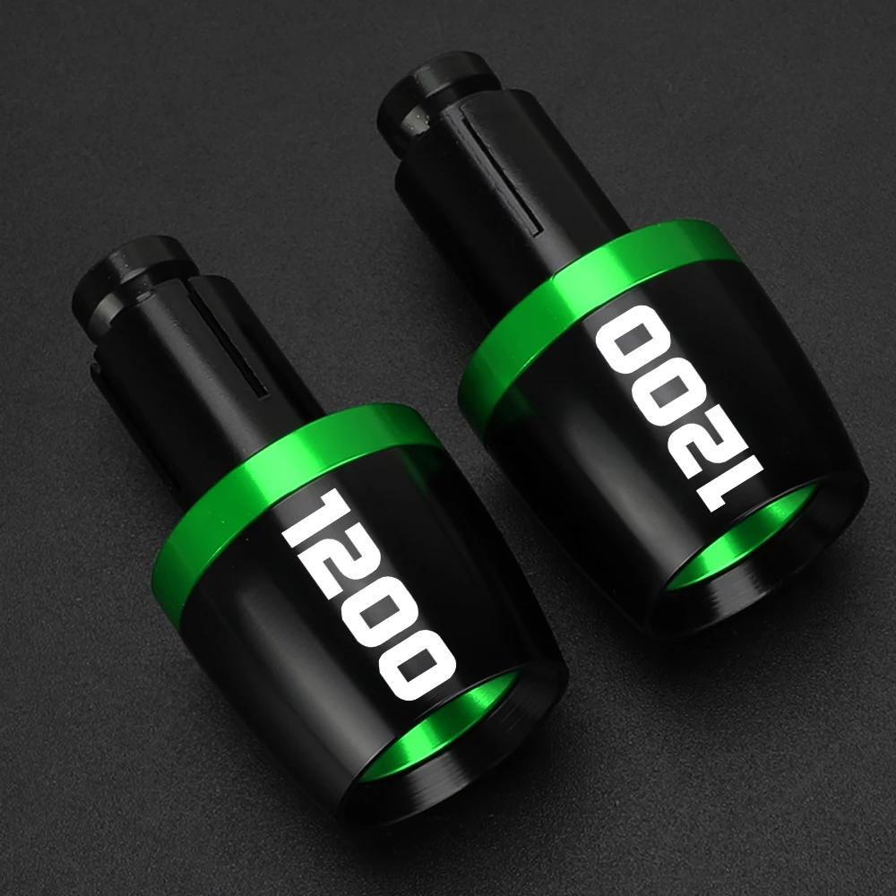 

Universal For Kawasaki ZZR1200 / ZX-12 2002 2003 2004 2005 2006 ZZR 1200 Handlebar Grips Bar Ends Cap Counterweight Plug Slide